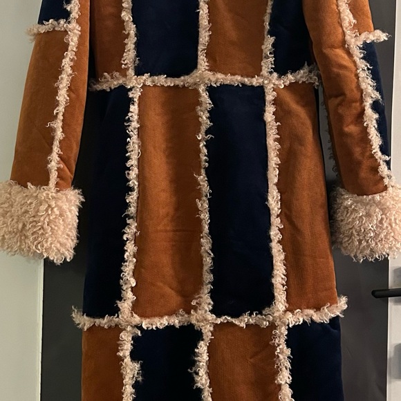 Urban Outfitters Brown Tan Teddy Jacket Cozy Plush Style - Picture 2 of 6